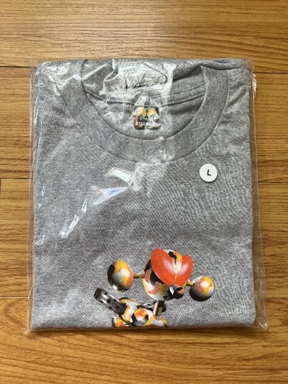 BUGSEX - BUGT-012 T-Shirt Grey Large